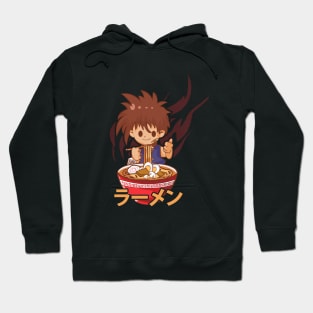 Recca Anime Ramen Mukbang Tshirt Hoodie